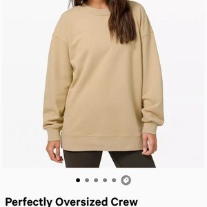 Lululemon Perfectly oversized crew neck